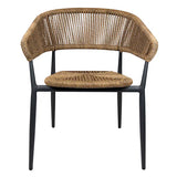 Záhradná stolička Jacco, prírodná farba