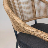 Záhradná stolička Lion, prírodná farba