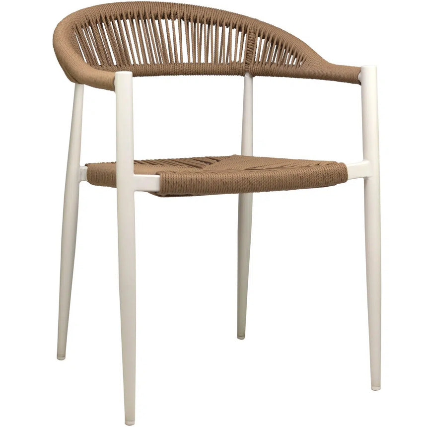 Záhradná stolička Jonah, prírodná farba II.