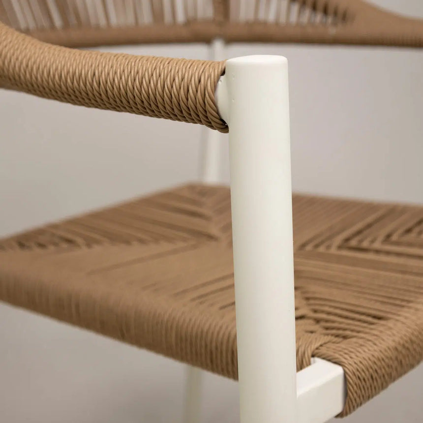 Záhradná stolička Jonah, prírodná farba II.