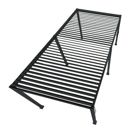 Reflect Standard 3×6 m bioklimatikus alumínium pergola – antracit, 8 cm-es oszlopokkal