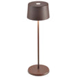 Olivia asztali lámpa barna