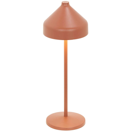 Amelie asztali lámpa terrakotta