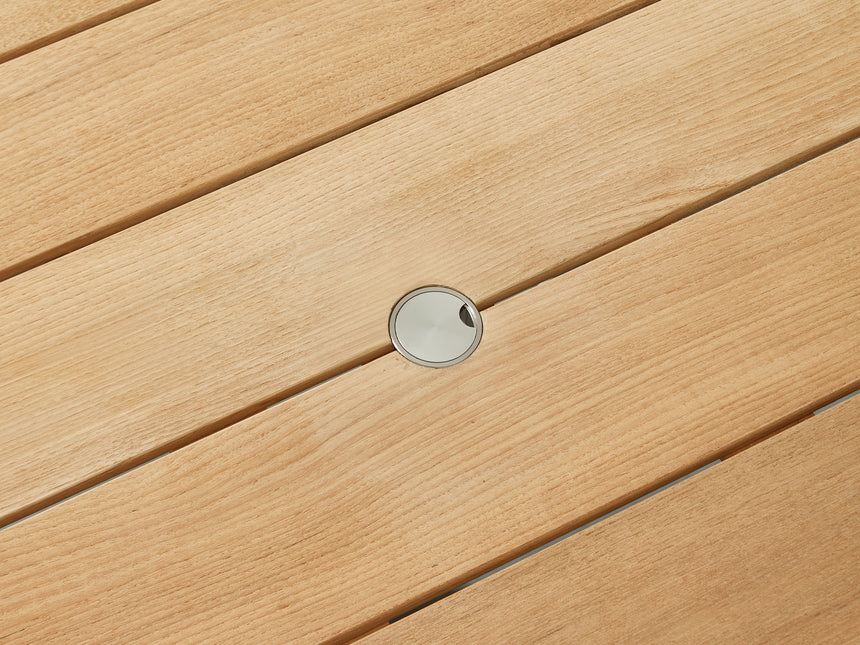 Higold Aio 4 személyes kerti étkezőszett - Taupe/Fehér