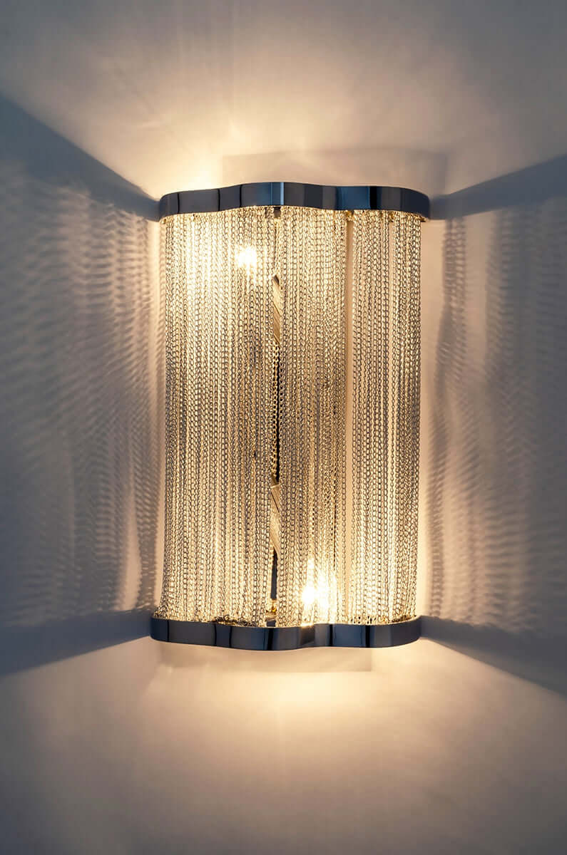Nástenná lampa Atlanta Wall 2 – hliník, oceľ