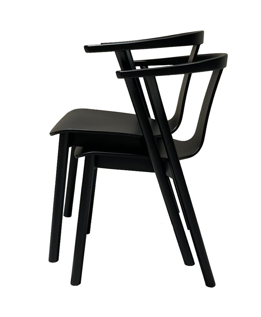 Reštauračná stolička Arres - s voliteľným čalúnením/morením 