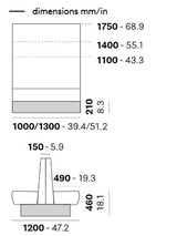 Modulárna reštauračná lavica Pedrali Modus MDB vo výbere farieb