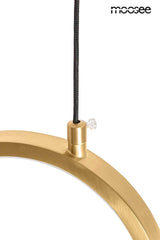 Závesná lampa kruhová – chlapčenská verzia zlatá