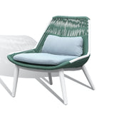 Záhradná súprava Grattoni Como pre 4 osoby, zelená