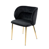 Jedálenská stolička KL Violet Reinforced v čiernej farbe - Showroom Pieces