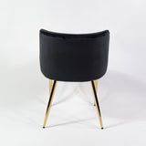 Jedálenská stolička KL Violet Reinforced v čiernej farbe - Showroom Pieces