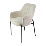 Jedálenská stolička KL Porto prémiovej kvality, béžová