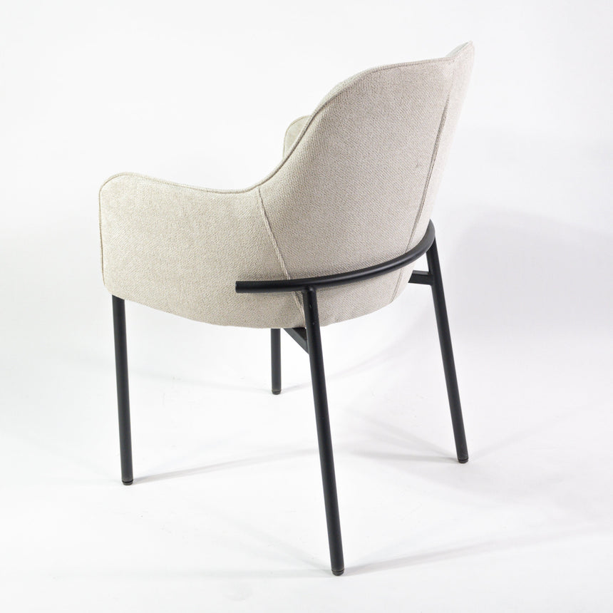 Jedálenská stolička KL Porto prémiovej kvality, béžová