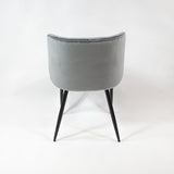 Jedálenská stolička KL Violet, sivá, 6-dielna ponuka