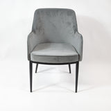 Prémiová jedálenská stolička KL Nolan v sivej farbe, zimná edícia