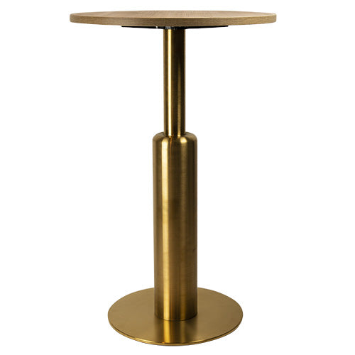 Noha barového stola KJ Duco, zlatá farba