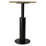 Noha barového stola KJ Duco, čierna