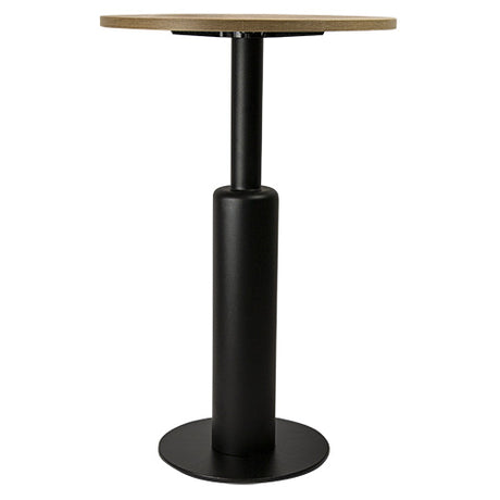 Noha barového stola KJ Duco, čierna