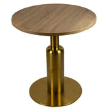 Noha stola KJ Duco v zlatej farbe