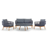 Záhradná súprava Grattoni Alicante pre 4 osoby