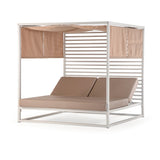 Grattoni Antigua Lux dvojmiestna ležadlová záhradná súprava s baldachýnom