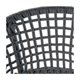 Grattoni záhradná stolička Atol antracitová