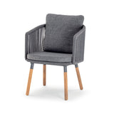 Záhradná stolička Grattoni Bahamas antracit