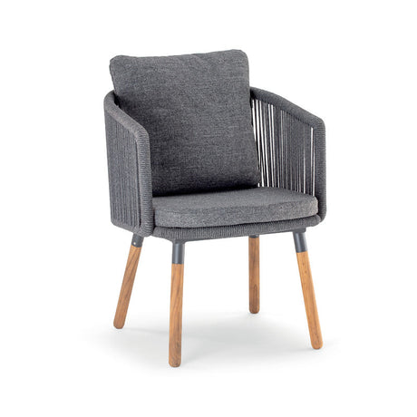 Záhradná stolička Grattoni Bahamas antracit