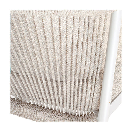 Záhradná súprava Grattoni Cordoba pre 4 osoby, biela