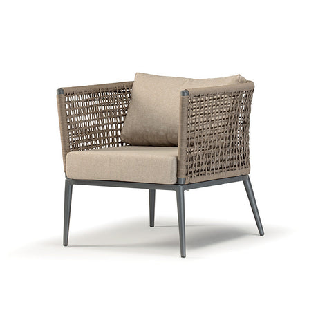 Záhradná súprava Grattoni Cuba pre 4 osoby, antracitová