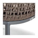 Grattoni záhradná stolička Cuba antracit/hnedá