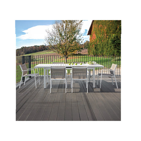 Grattoni záhradná stolička 936 biela