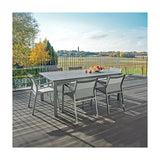 Grattoni záhradné kreslo 936 antracit