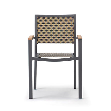 Vonkajšie záhradné kreslo Grattoni 941 antracit