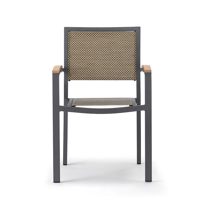 Vonkajšie záhradné kreslo Grattoni 941 antracit