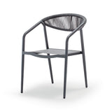 Grattoni záhradné kreslo Maui antracit