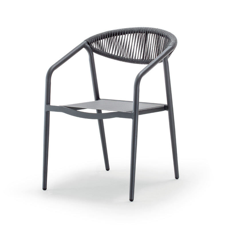 Grattoni záhradné kreslo Maui antracit