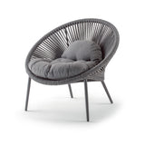 Záhradné kreslo Grattoni Nancy antracit