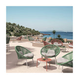 Záhradné kreslo Grattoni Nancy zelená