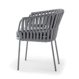 Záhradná stolička Grattoni Soho titánová