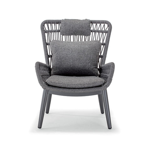 Záhradné kreslo Grattoni Tropea antracit