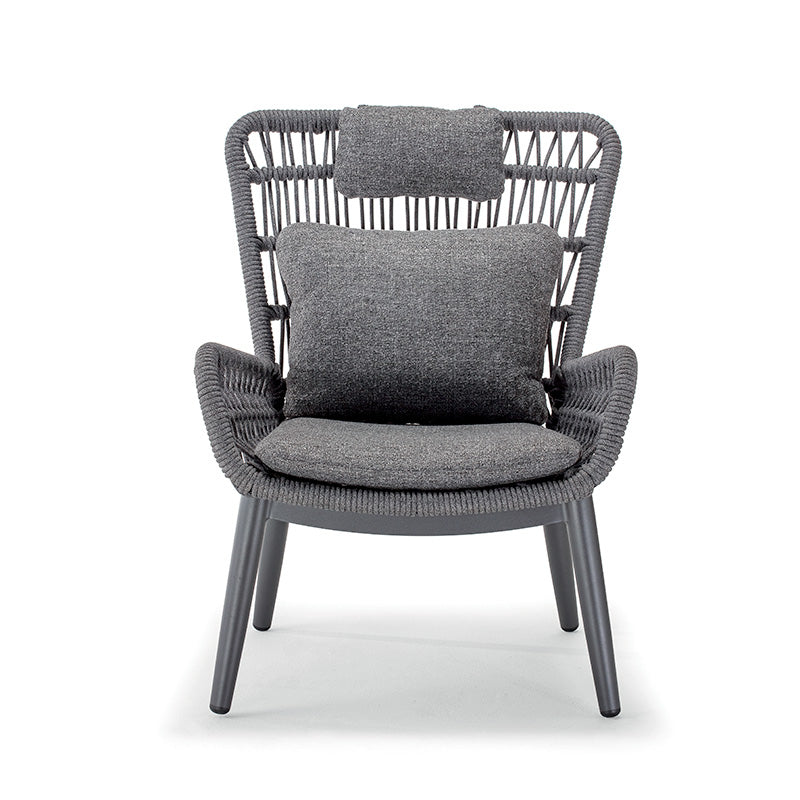 Záhradné kreslo Grattoni Tropea antracit