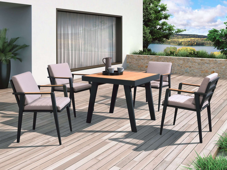 Higold Emoti – záhradná jedálenská súprava pre 4 osoby