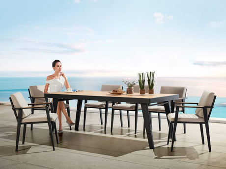 Higold Emoti – 6-miestna záhradná jedálenská súprava