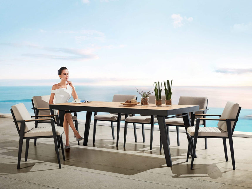 Higold Emoti – 6-miestna záhradná jedálenská súprava