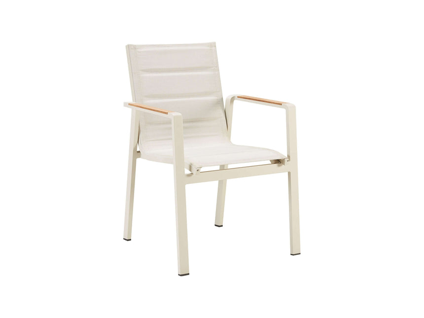 Higold Nofi - 10-miestna záhradná jedálenská súprava v béžovej farbe