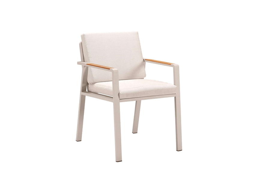 Higold Nofi - 8-miestna záhradná jedálenská súprava v béžovej farbe