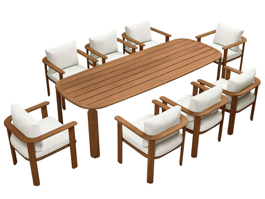 Záhradná jedálenská súprava Higold Pallisad pre 8 osôb