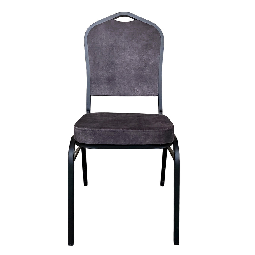 Konferenčná stolička Gabe prémiovej kvality – s antracitovým čalúnením odolným voči škvrnám 