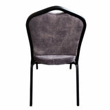 Konferenčná stolička Gabe prémiovej kvality – s antracitovým čalúnením odolným voči škvrnám 